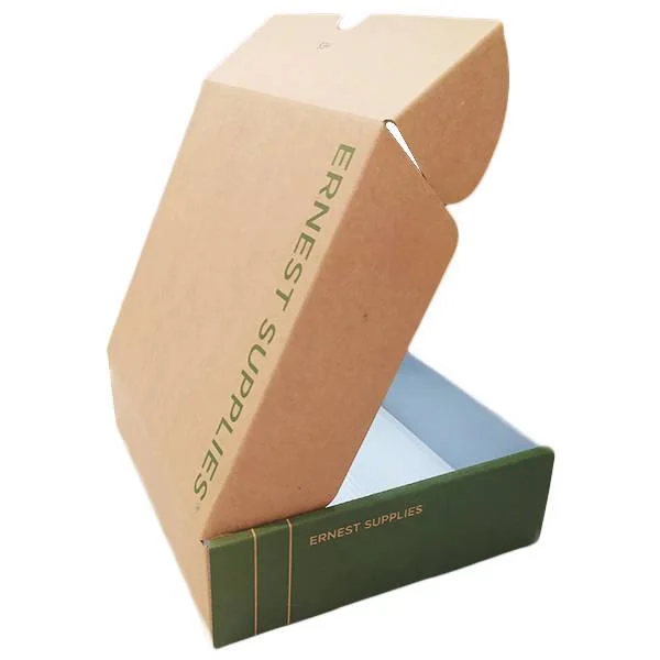 Custom Printing Foldable Corrugated Cardboard Kraft Paper Clothes for Shoes Jewelry Packaging Shipping Moving Storage Mailer Gift Carton Pringting Box