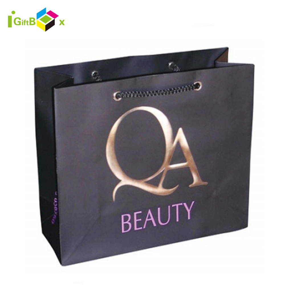 Custom Design Jewelry Gift Paper Bag with Logo