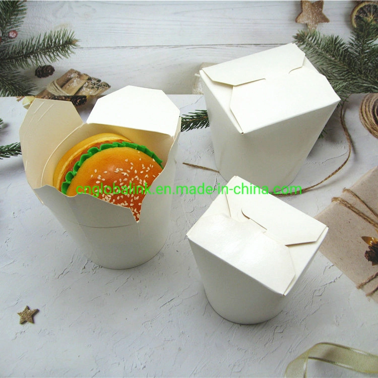 Takeaway Fast Food Packaging Paper Food Containers