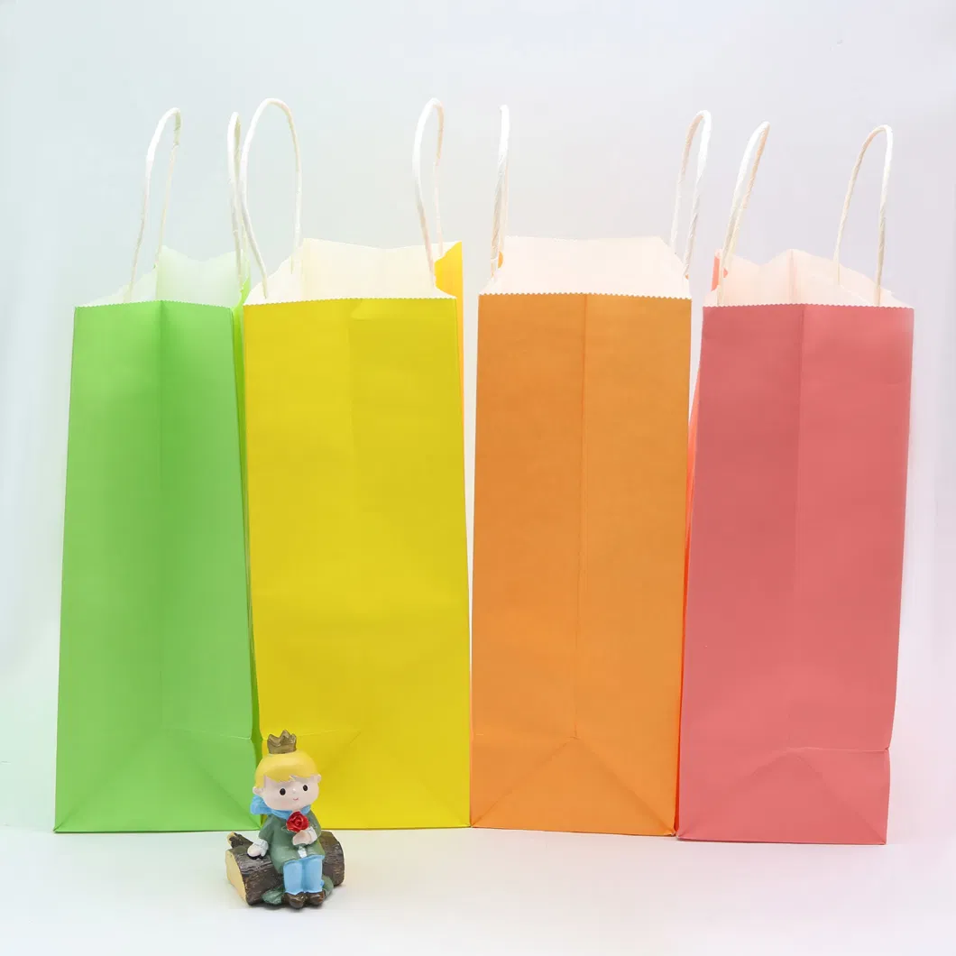 Cake Paper Bag Cookie Food Bag Mini Donut Paper Bag Wholesale