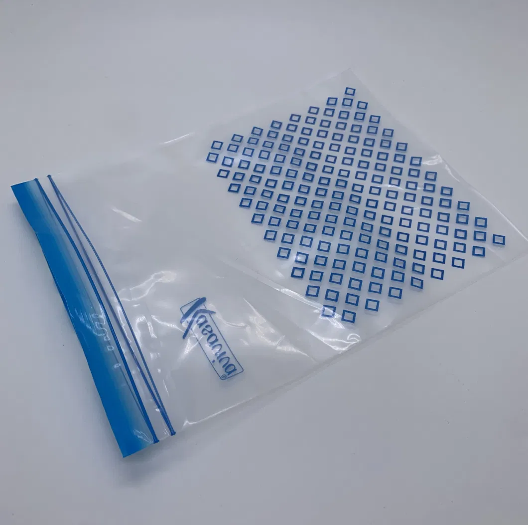 Customized Printed PE Zip Lock Freezer Bags with Paper Box Packaging