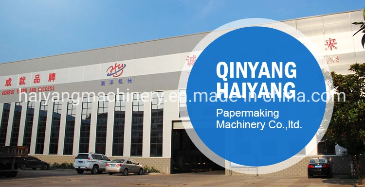 Fourdrinier Wire Customized Haiyang A4 Cutting and Packaging Fluting Paper Making Machine OEM