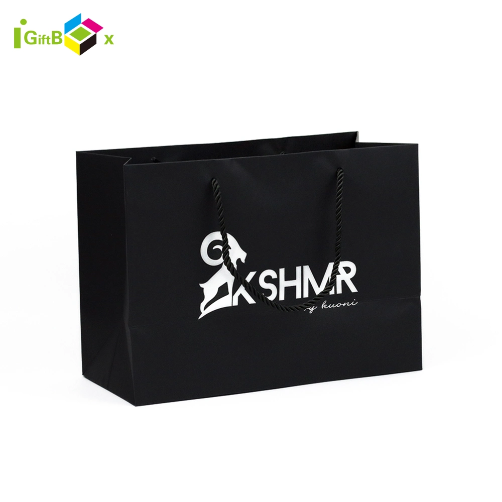 Custom Design Jewelry Gift Paper Bag with Logo