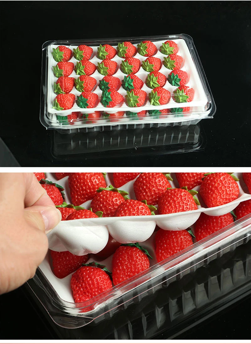 Multi Styles Plastic Boxes Small Clear Plastic Food Container Strawberry Box