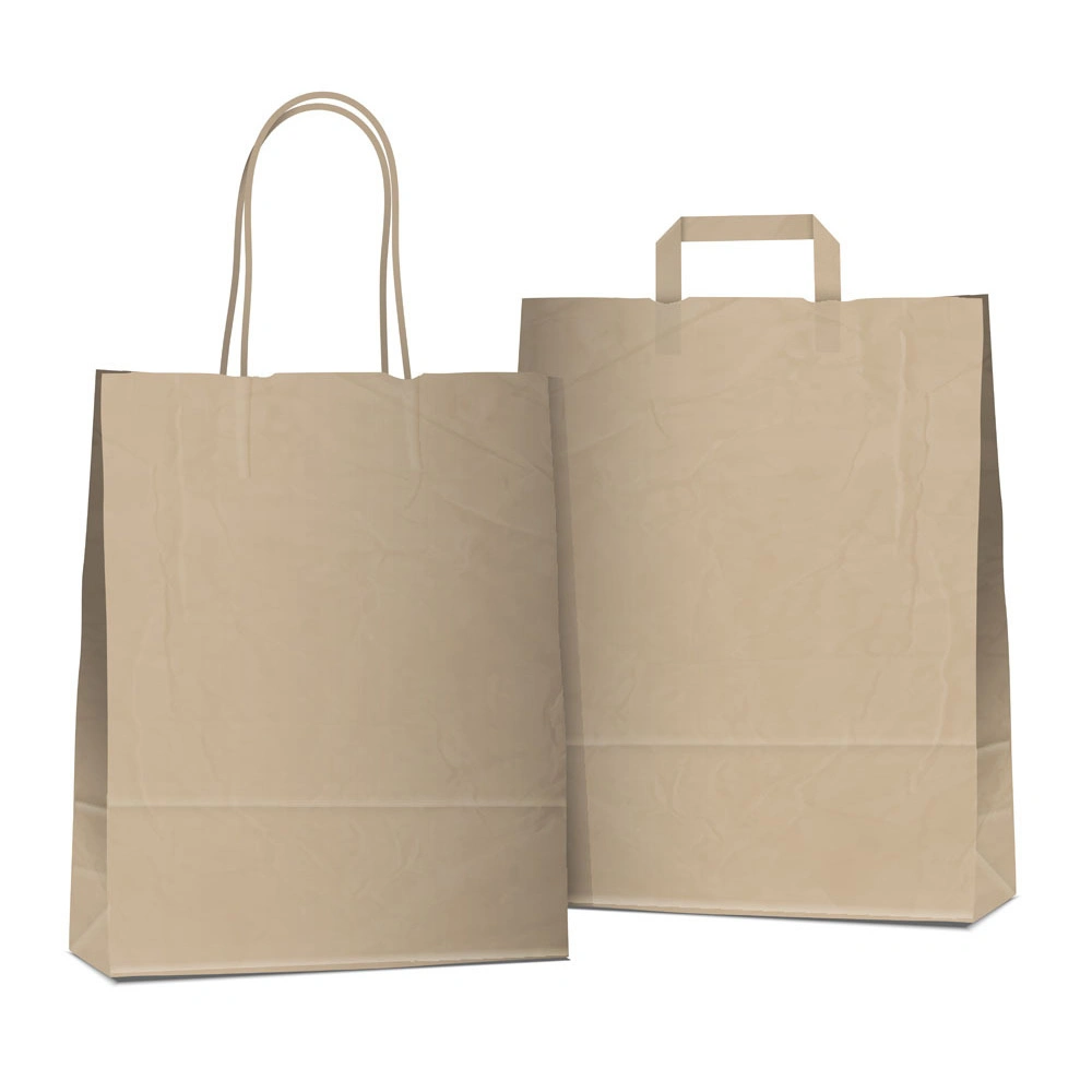 Coffee and Tea Takeaway Cheap 1 2 4 Cup Bag Brown Craft Paper Bag