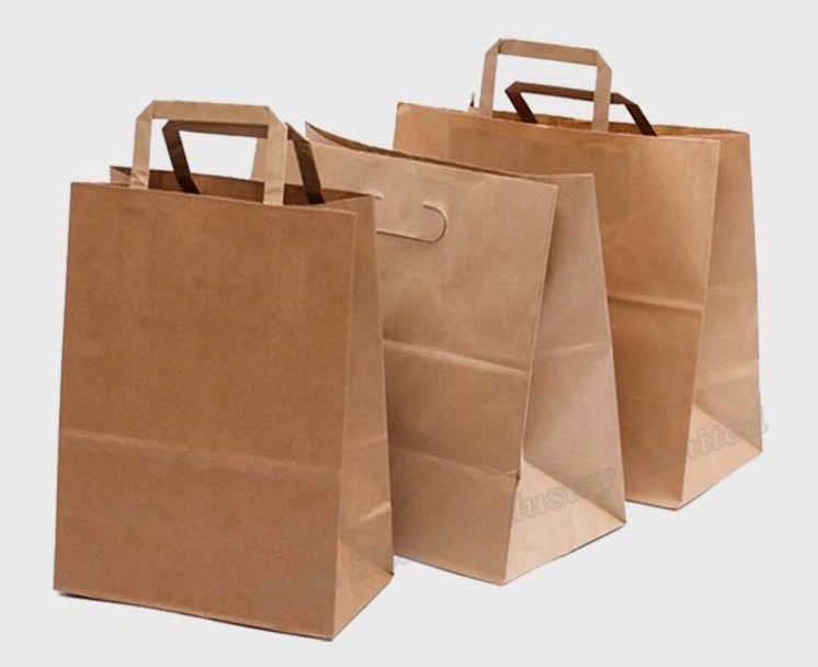 Lunch Bakery Cake Grease Kraft Paper Bags