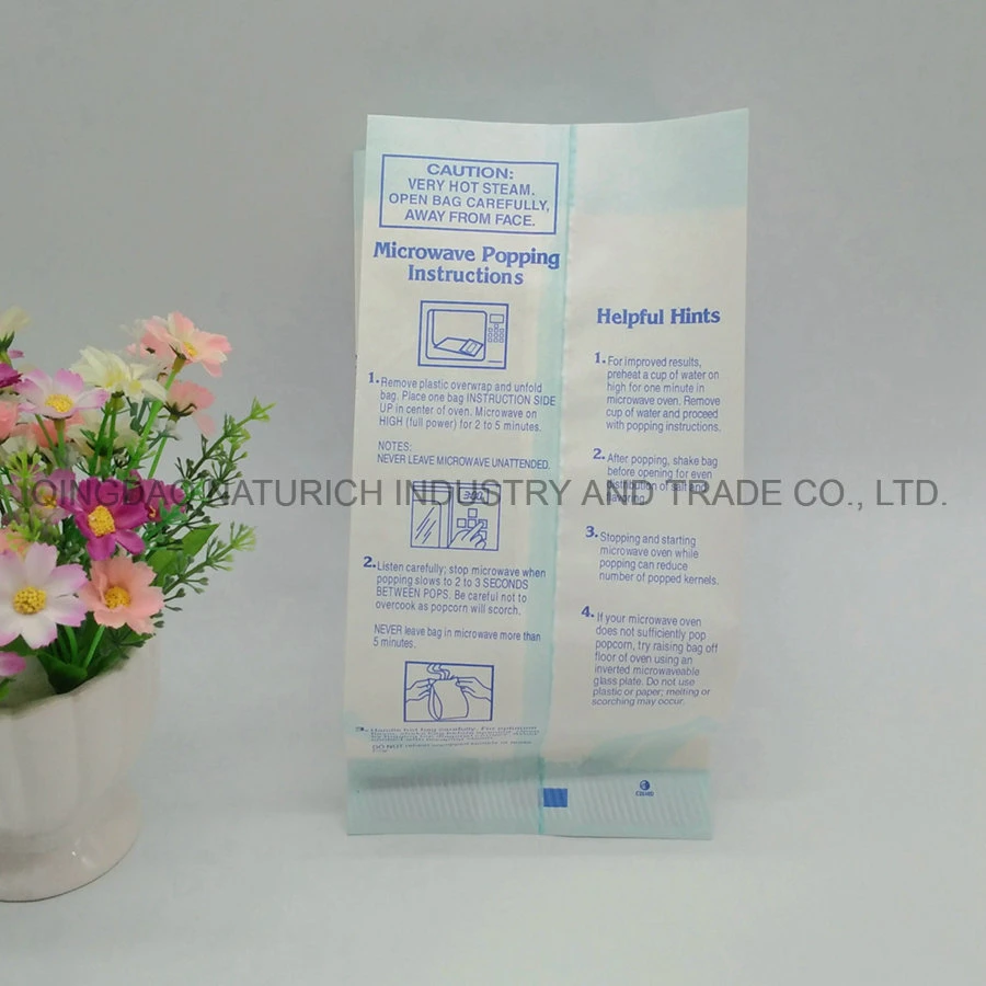 Eco Friendly Moisture Proof Paper Popcorn Pizza Sandwich Bags