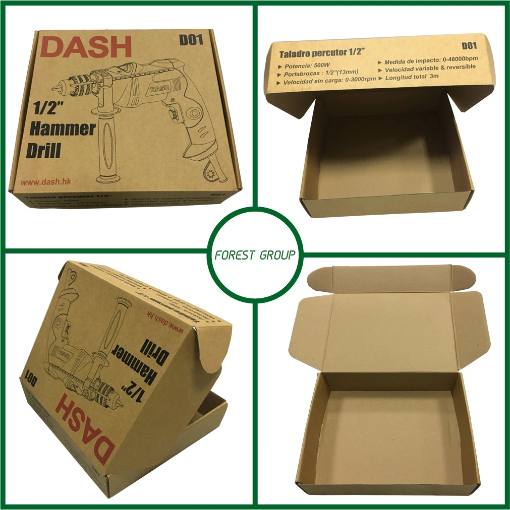 OEM Design Custom Cardboard Carton Box Corrugated Kraft