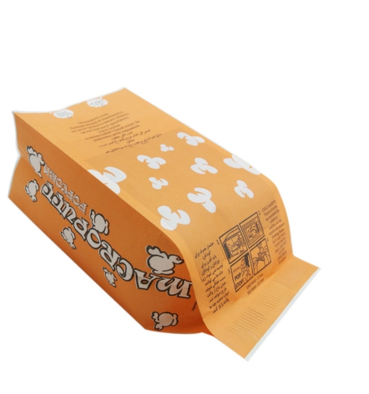 for Sale Shopping Online Logo Printed Microwave Wholesale Popcorn Paper Bag