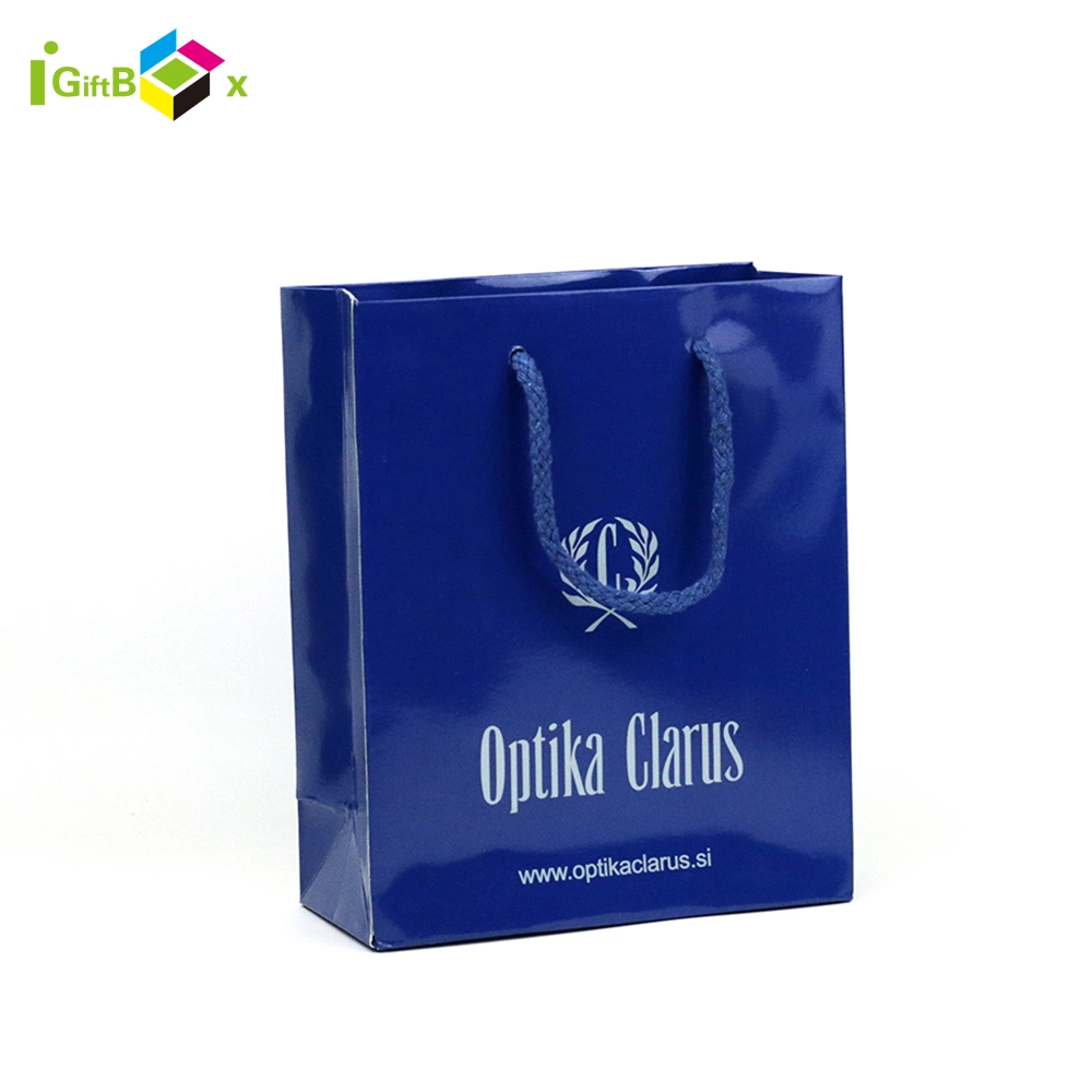 Custom Design Jewelry Gift Paper Bag with Logo