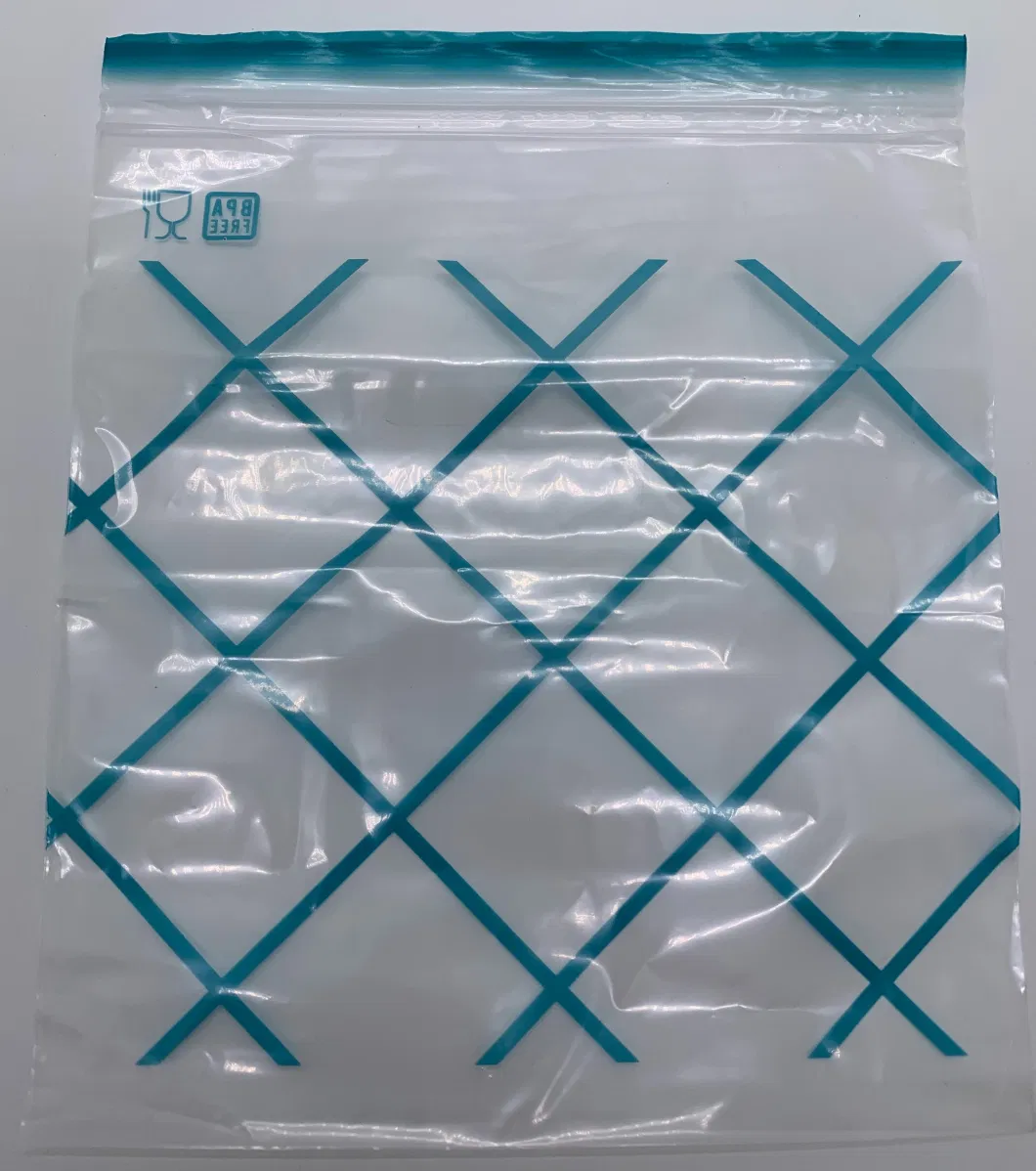 Customized Printed PE Zip Lock Freezer Bags with Paper Box Packaging