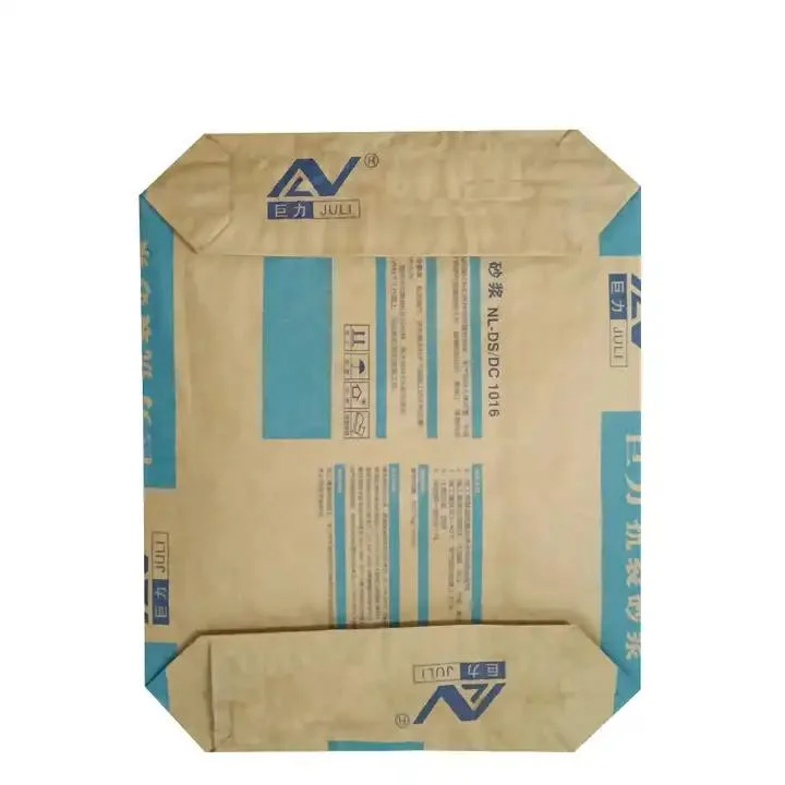 2ply 3 Ply Kraft Paper Valve Cement Packaging Bags, Factory Customise 2layer 3 Layer Pvse Bags 20kg 25kg 50kg Cement /Wall Putty/ Powder/Flour/Feed