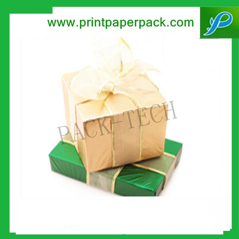 Custom Colorful Ribbon Decorative Paper Packaging Flower Box Candy Gift Cardboard Box