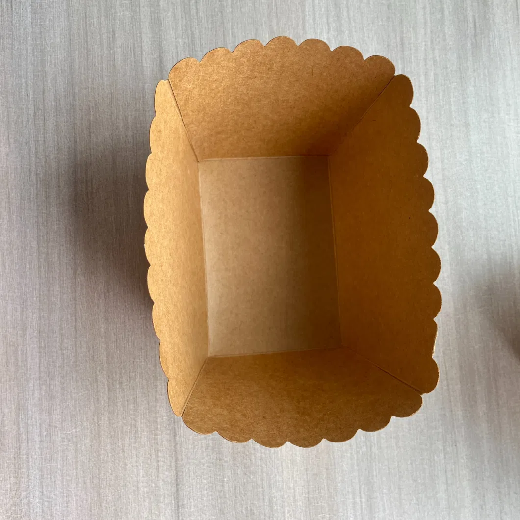 Brown/White Kraft Paper Disposable Sushi Container Food Packaging Box