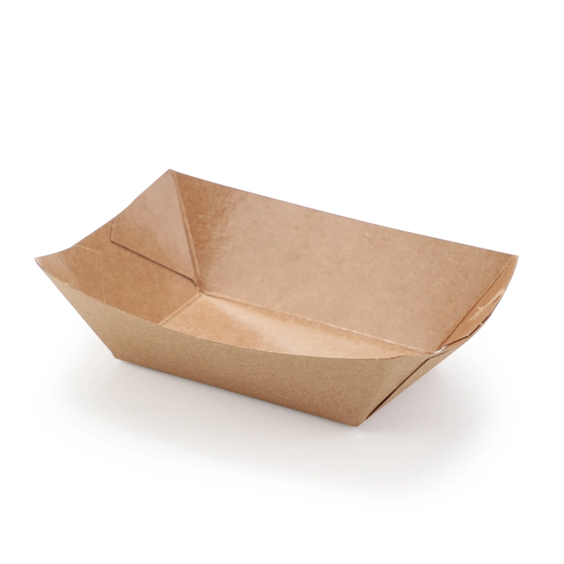 Degradable Takeaway Fast Food Packaging Food Container Paper Boxes Pizza Container Lunch Box Printing Book Service Puzzle Paper Box Burger Food Packaging