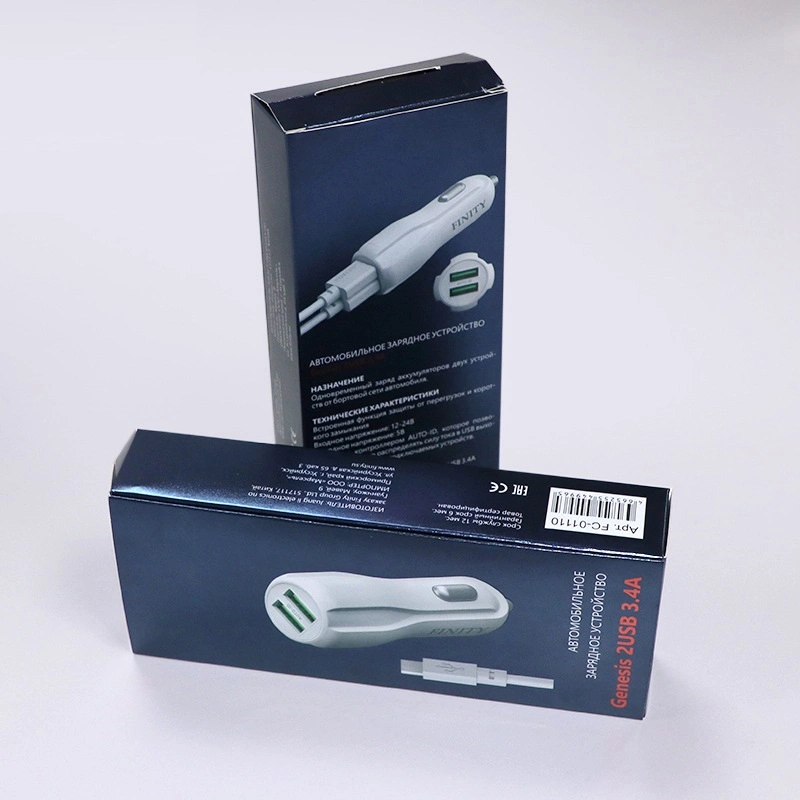 Custom Paper Box Cardboard Box Packaging-Boxes with Aircraft Hole Handle for Graphic Card