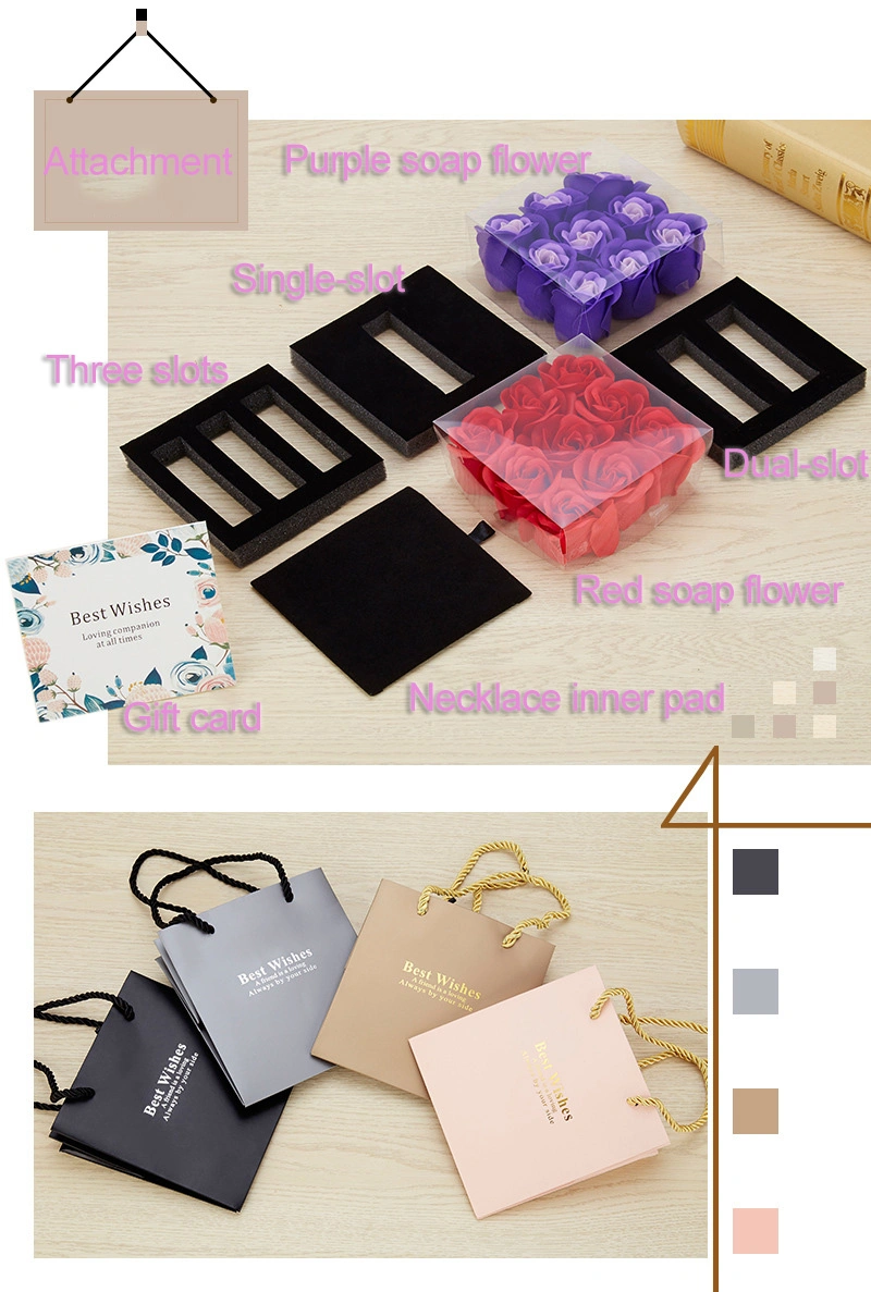 Valentine Flower Fashion Elegant Packing Luxury Paper Magnetic Gift Boxes Cardboard Customize Box Packaging