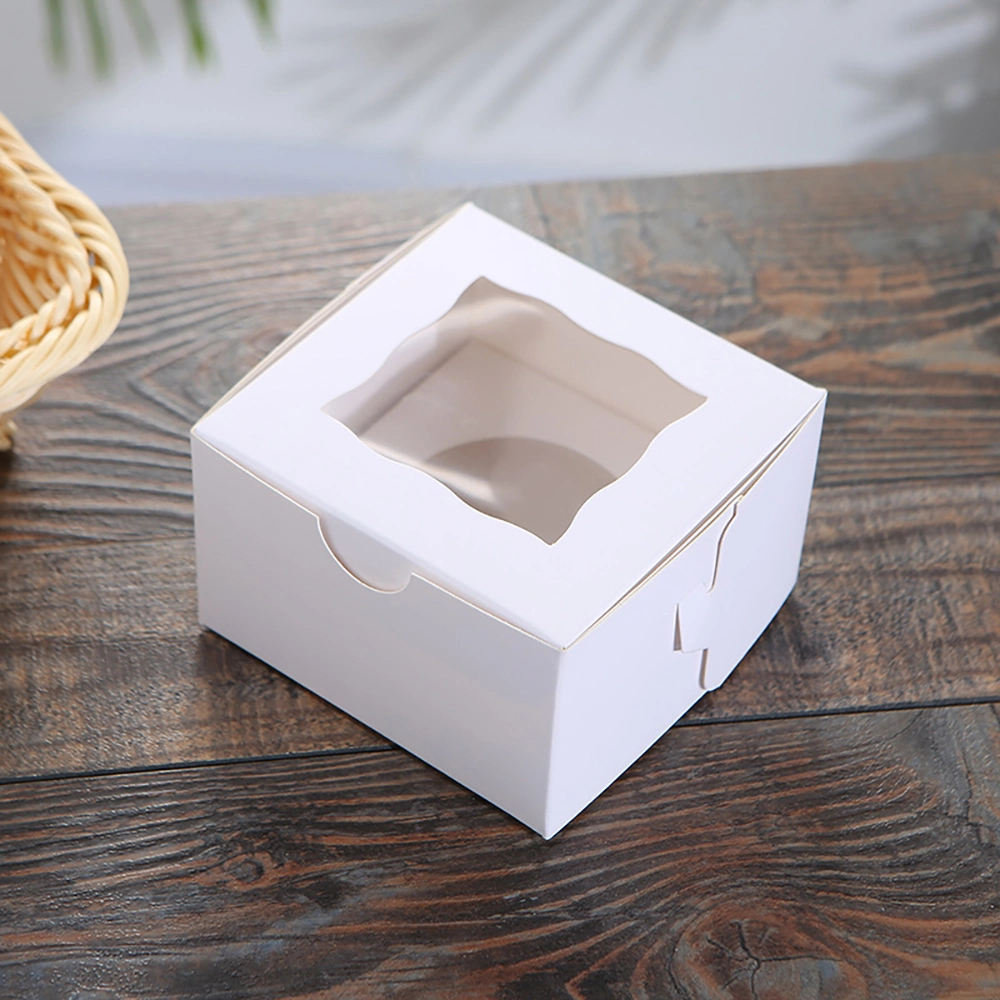 Biodegradable Craft Fries Hamburger Box Cardboard Paper Burger Box