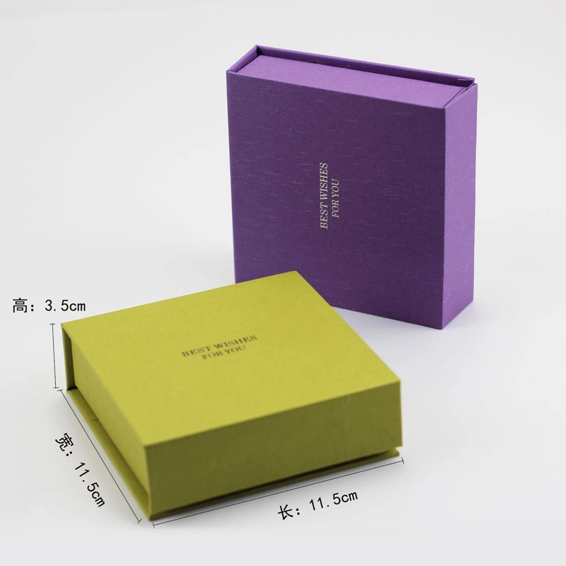 Luxury Custom Logo Paper Drawer Jewellery Packaging Necklace Earring Jewelry Magnetic Gift Box with Sponge Insert