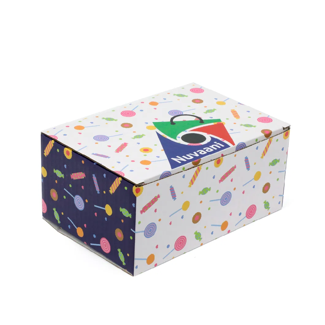 Wholesale Custom Logo Paper Box for Donuts Chocolate Cookie Packaging Box