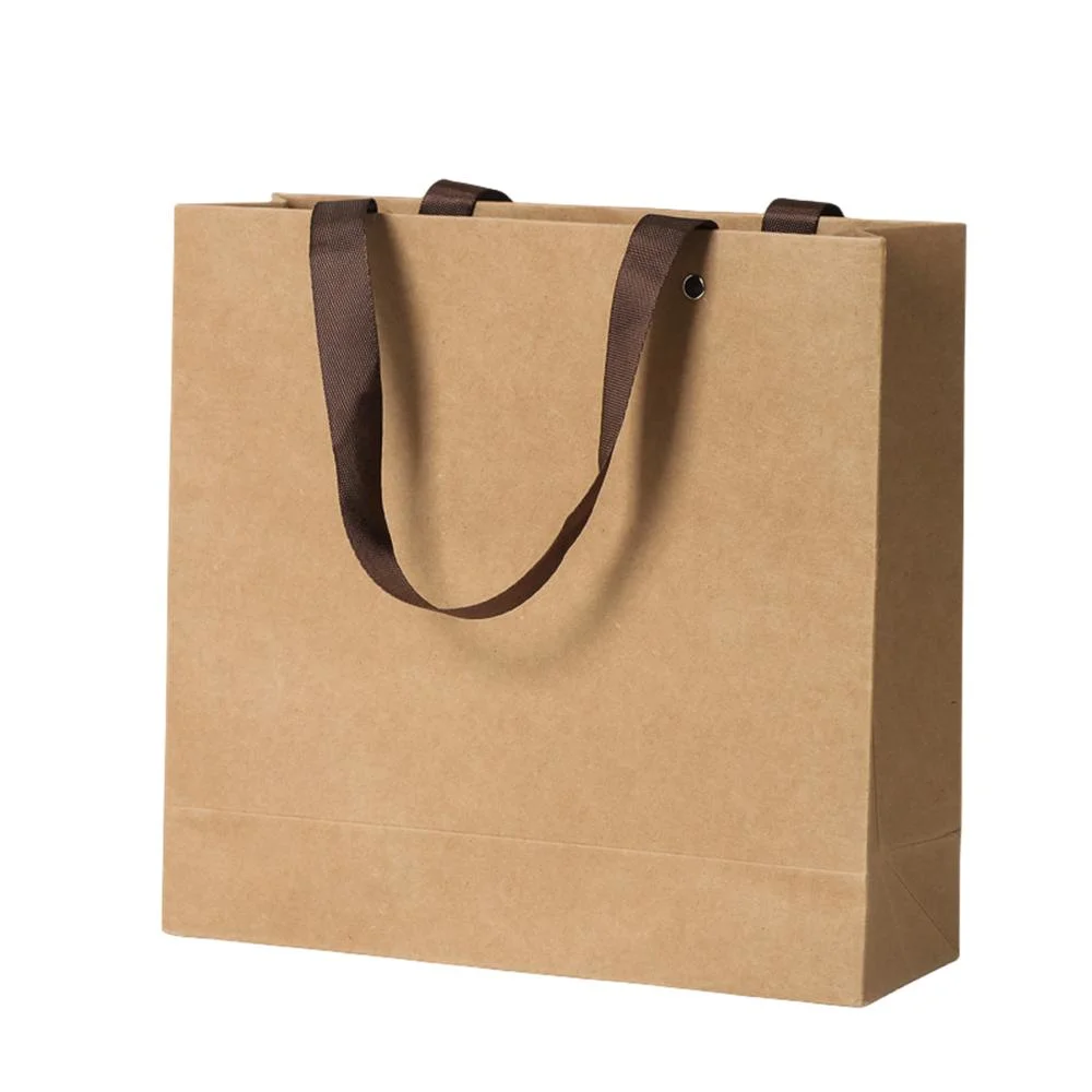 250g White Cardboard Shopping Bags Colorful Paper Bags Suitable for Autumn/Winter Clothing