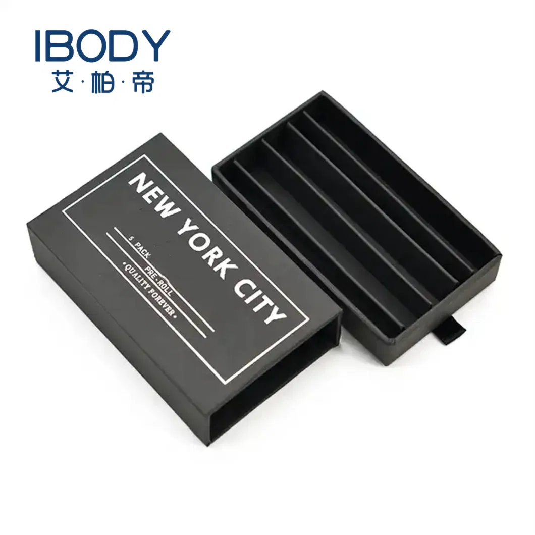 Custom Logo Pre Roll Packaging Cigarette Box Drawer Paper Boxes