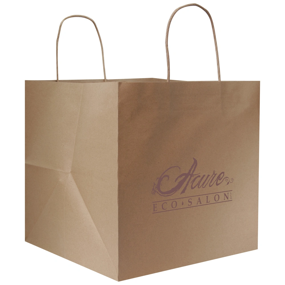 Customized Logo Craft Paper Bag for Jewelry Takeout