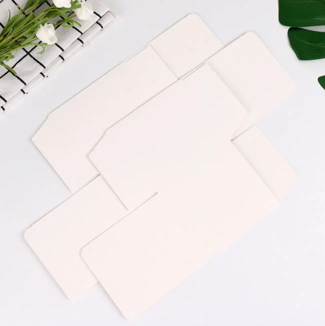 Best Selling 7*7*7cm White Paper Folding Square Small Paper Box