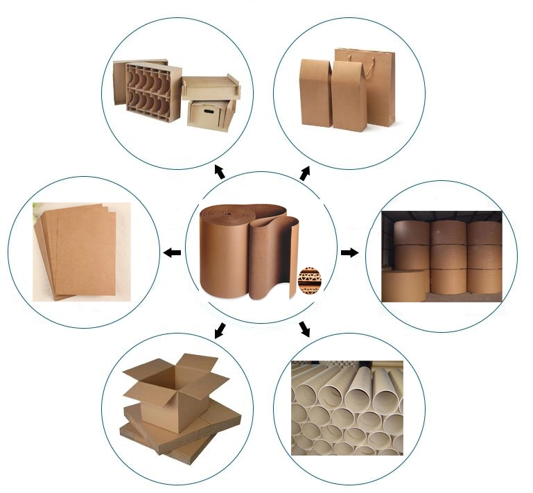 2500mm 30t/D Kraft Paper Machine Manufacturers Wood Pulp to Produce Craft Paper Making Machine Corrugated Fluting Paper