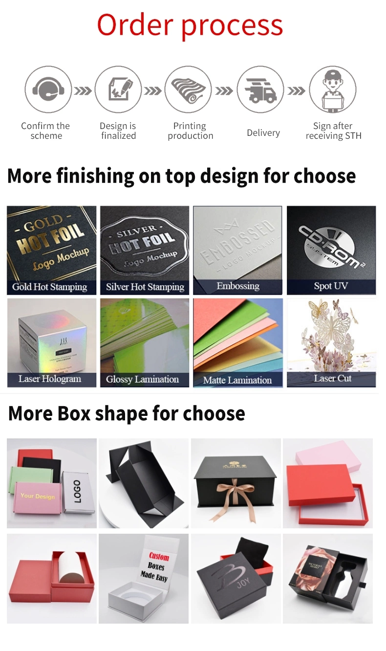 Customized Printing Jewelry Packaging Tablet Charger Gift Customize Recycled Paper Box