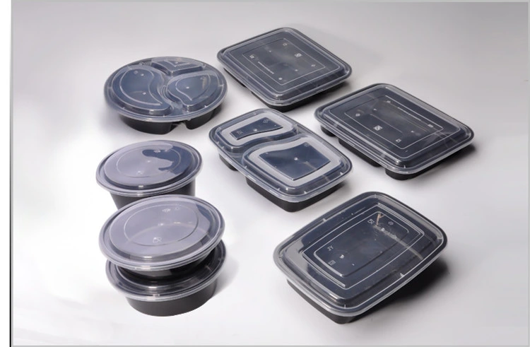 Clear Compartment Plastic Take Away Food Box