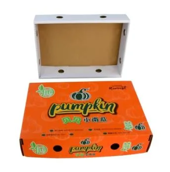 Wholesale Customised Corrugated Cardboard Fruit &amp; Vegetable Shipping Boxes