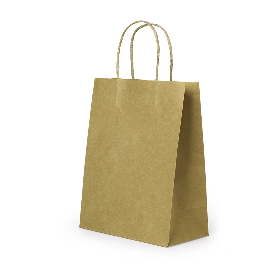 Milk Tea Coffee Paper Bag Hand Bag Small Batch Customized Logo Catering Packaging Takeaway Bag Kraft Paper Gift Bag