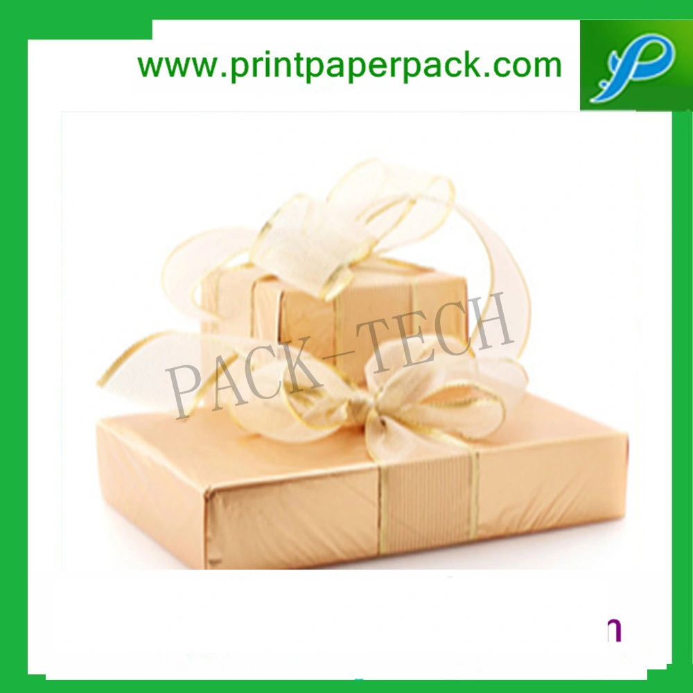 Custom Colorful Ribbon Decorative Paper Packaging Flower Box Candy Gift Cardboard Box