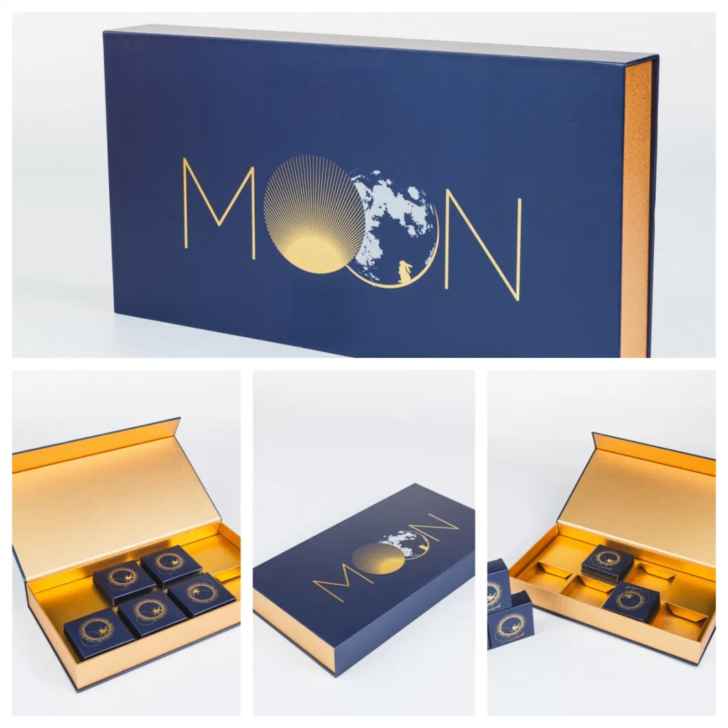 Cosmetic Packaging Box Gift Box Paper Box Cardboard Box Folding Box with Flap and Magnetic Closure