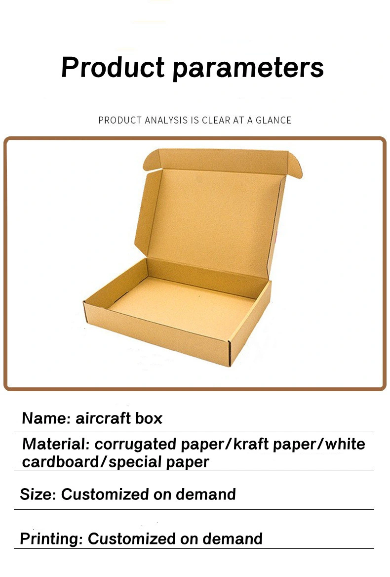 Custom Manufacture Packaging Clothing Gift Shoes Customized Folding Box Socks Bra Item Brown Kraft Paper Box