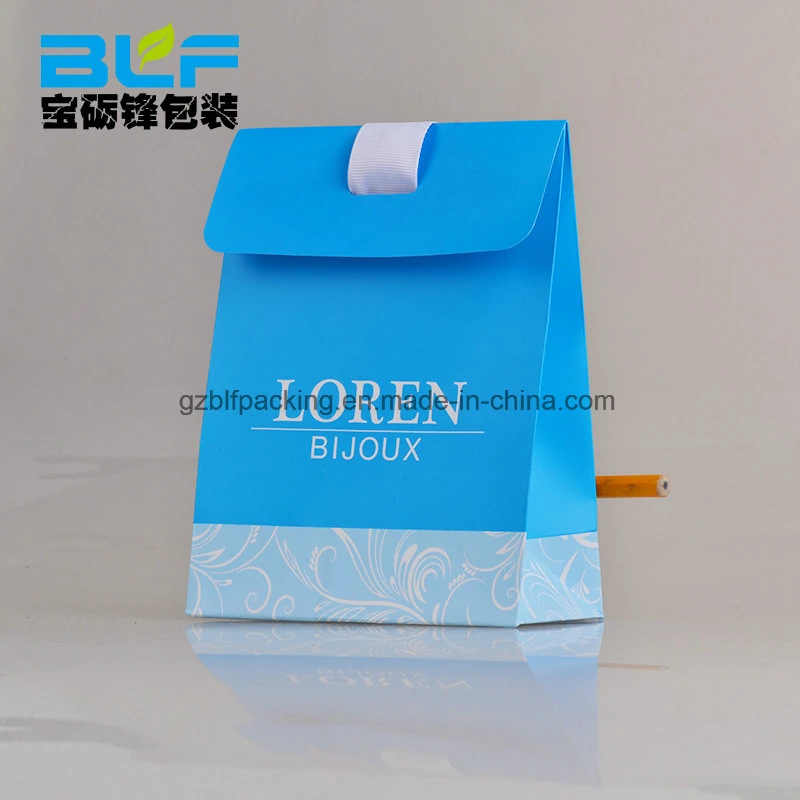 Wholesale Small Custom Paper Wedding Gift Bag with Ribbon Bow