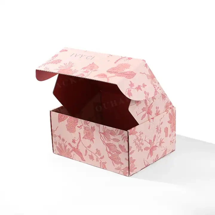 Custom Recycled Big Packing Express Shipping Boxes Surprise Mystery Cardboard Gift Packing Paper Boxes Big