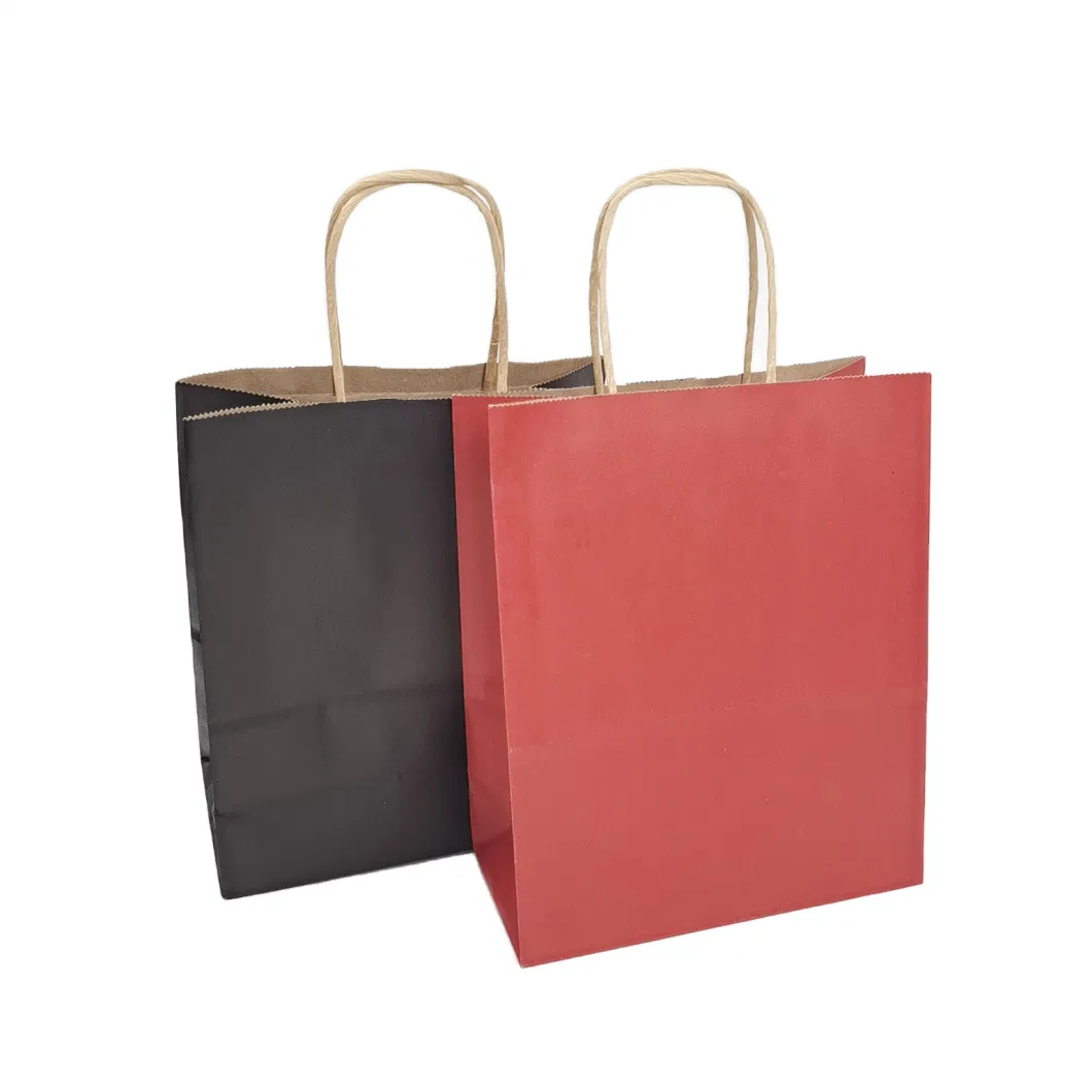 Hot Sale Custom Craft Paper Shopping Bag for Cake Package