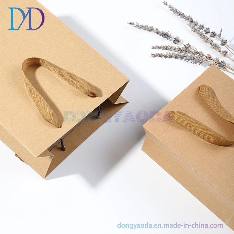 Wholesale Gift Paper Bags, White Cardboard Bags, Kraft Paper Bag