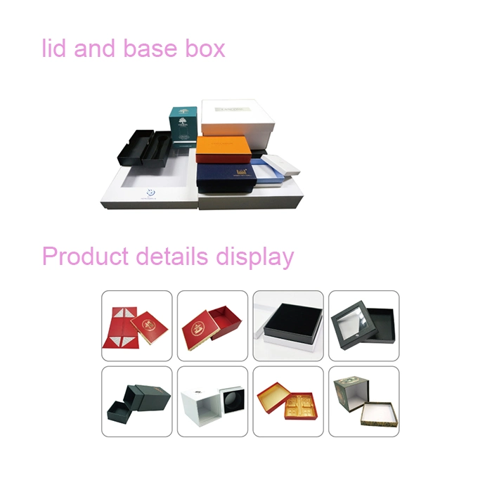 Handmade Rigid Cardboard Foldable Paper Gift Packaging Luxury Box with Ribbon &amp; Magnetic Closure for Storage/Jewelry/Perfume/Wine/Candle/Tea/Shoe/Rose