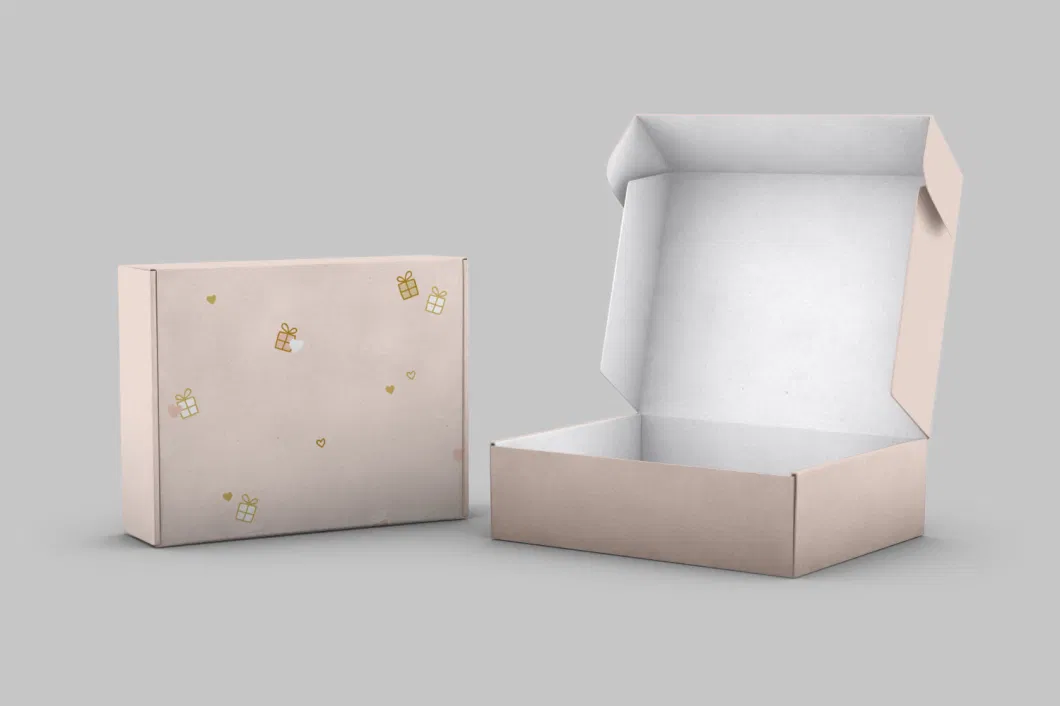 Black Cupcake Box Foldable Gift Packaging Paper Mooncake Box