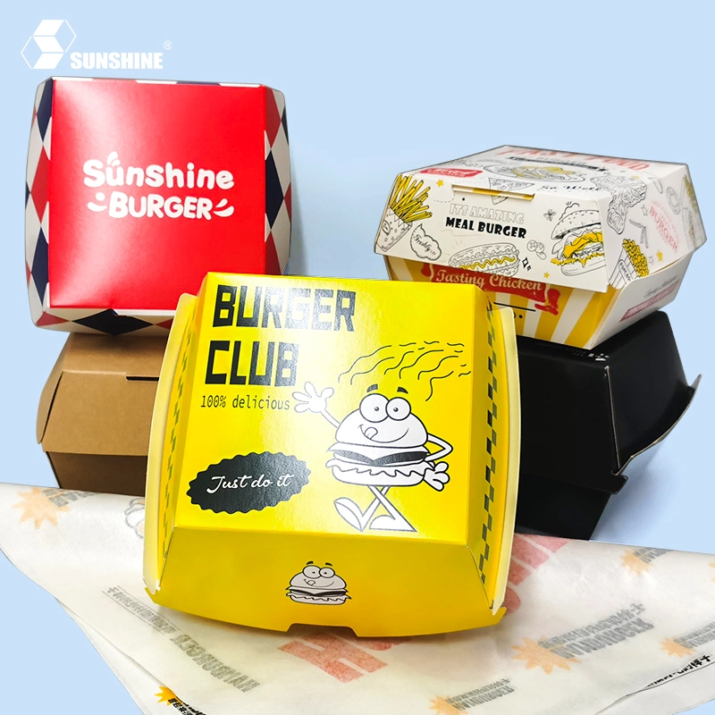 Chicken Box Fast Food Fried Chicken Paper Snack Packaging Box