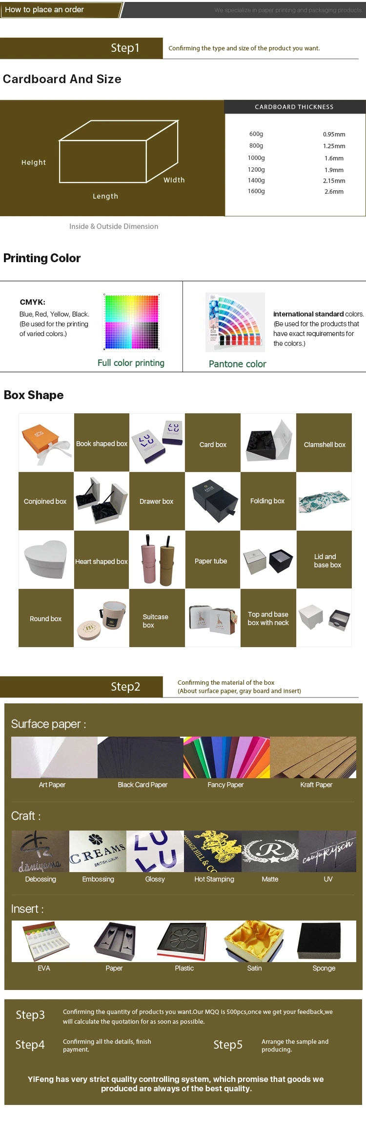 Custom Luxury Storage Gift Packaging Jewelry Perfume Watch Kraft Corrugated Cardboard Carton Paper Box