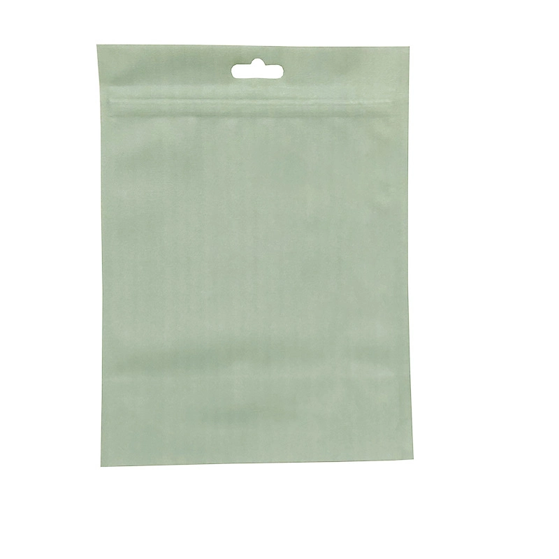 Biodegradable Ziplock Brown White Kraft Craft Paper Standing up Pouches Food Packaging Zipper Bags