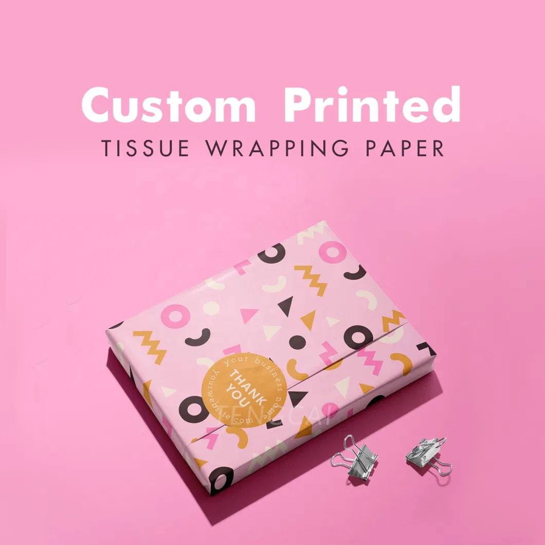 General Mailer Box Bundle Pack (Paper Card + Wrapping Paper + Small Sticker) , Custom Logo Printed Paper Packaging Mailing Box