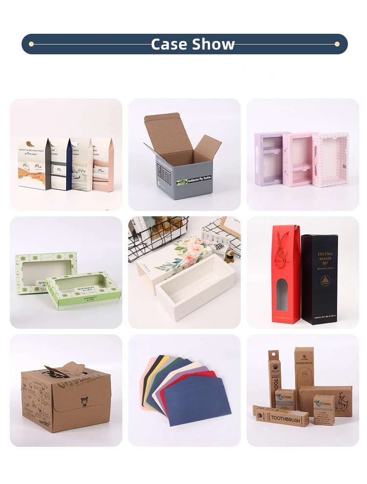 Custom Handmade Soap Kraft Packaging Thickened Color Jewelry Aircraft Corrugated Box with Window