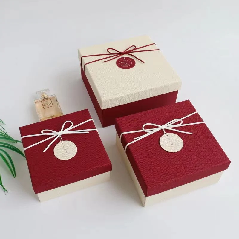 Creative Square Paper Packaging Box for Perfume/Lipstick/Cosmetics/Snacks