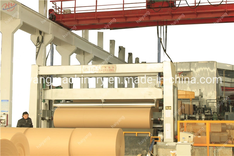 Fourdrinier Wire Customized Haiyang A4 Cutting and Packaging Fluting Paper Making Machine OEM