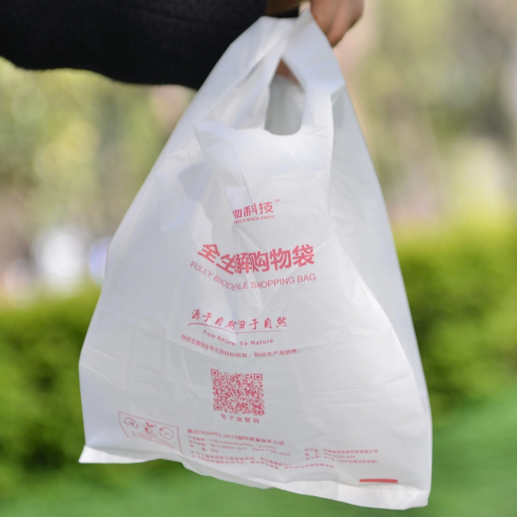 Cheap Shopping Bag Biodegradable T-Shirt Plastic Bags for Sale